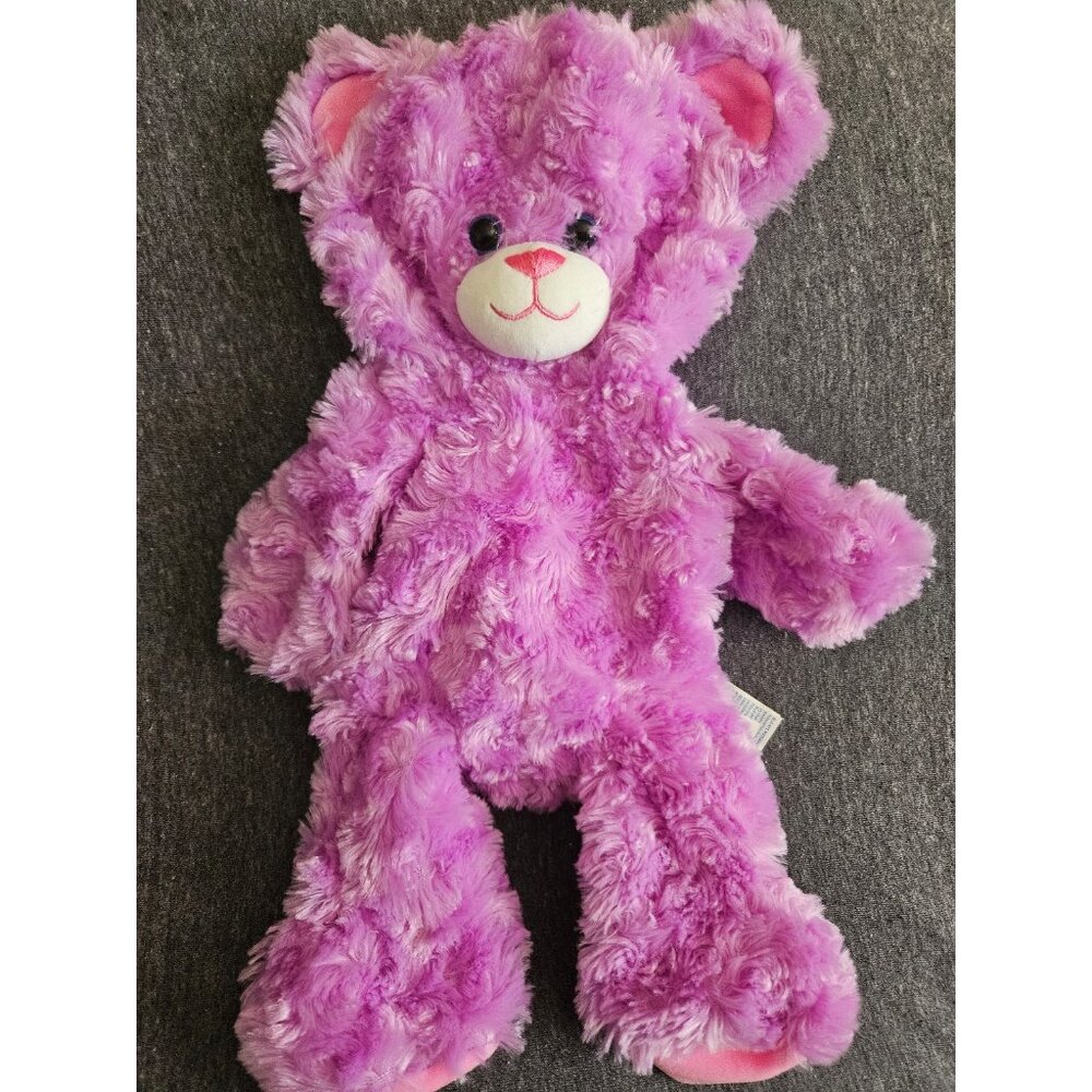 Build A Bear Lavender Cuddles Bear 2016